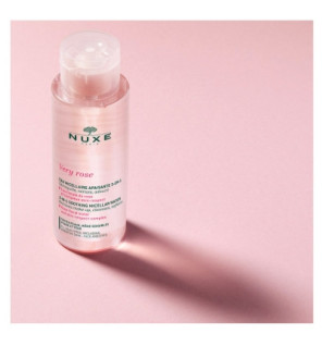 Nuxe – Very Rose Eau Micellaire Apaisante 3-en-1, 400 ml