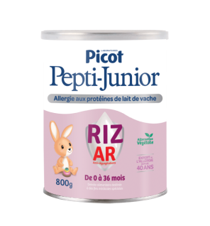 Picot – Pepti-Junior Riz AR Lait en poudre 0-36 mois, 800g