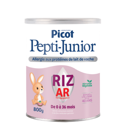 Picot – Pepti-Junior Riz AR Lait en poudre 0-36 mois, 800g