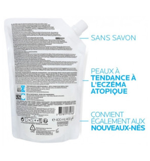 La Roche-Posay – Lipikar Syndet AP+ Éco-Recharge, 400 ml