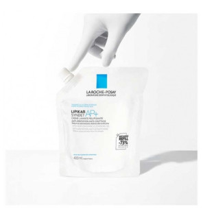 La Roche-Posay – Lipikar Syndet AP+ Éco-Recharge, 400 ml