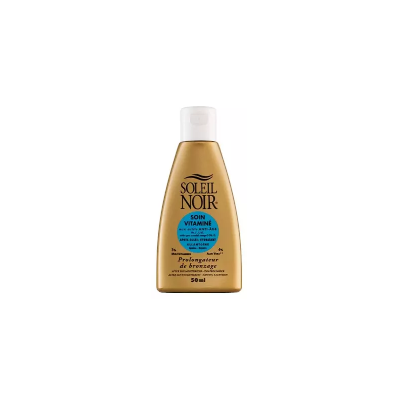 Soleil Noir – Soin vitaminé après-soleil hydratant prolongateur de bronzage, 50 ml Soleil Noir – Soin vitaminé après-soleil hydratant prolongateur de bronzage, 50 ml
