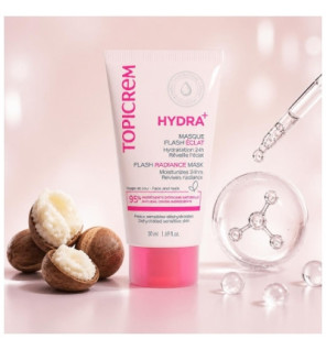 Topicrem – Hydra+ Masque Flash Éclat, 50 ml
