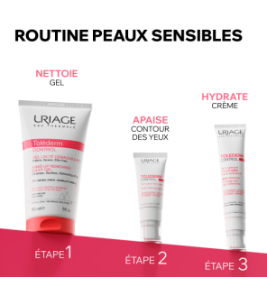 Uriage – Toléderm Control Soin Apaisant Riche, 40 ml