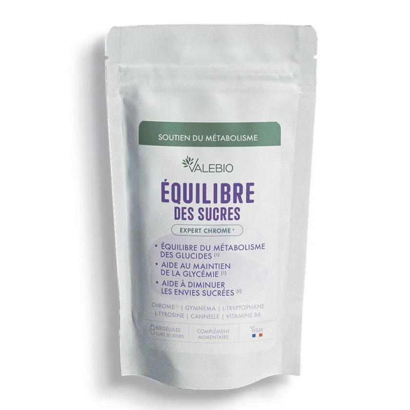 Valebio – Équilibre des sucres, 60 gélules Valebio – Équilibre des sucres, 60 gélules
