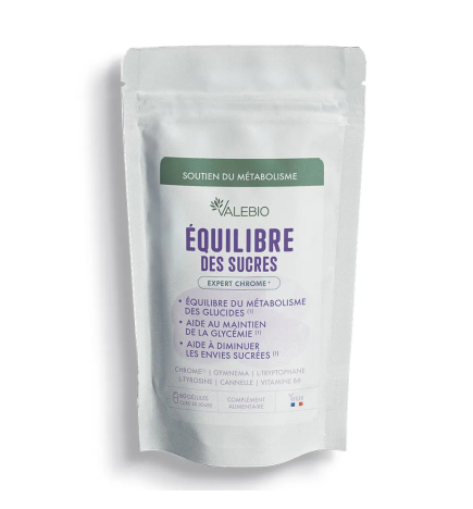 Valebio – Équilibre des sucres, 60 gélules