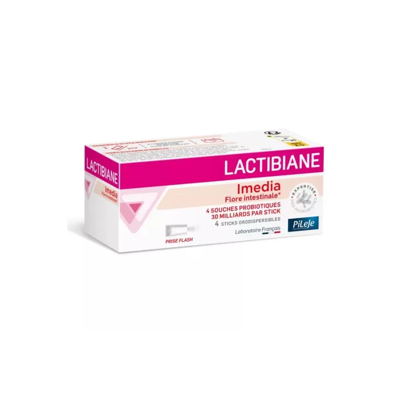 Pileje – Lactibiane Imedia, 4 sticks orodispersibles