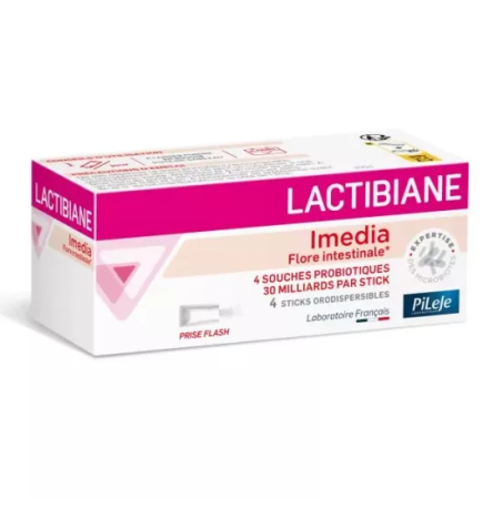 Pileje – Lactibiane Imedia, 4 sticks orodispersibles