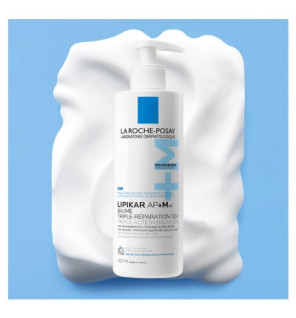 La Roche-Posay – Lipikar AP+ Max Baume Triple-Réparation 72H, 400 ml