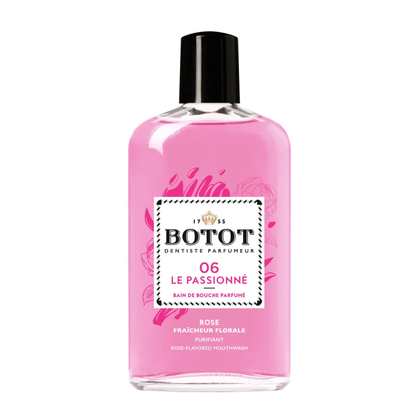 Botot – Bain de bouche Rose, 250 ml