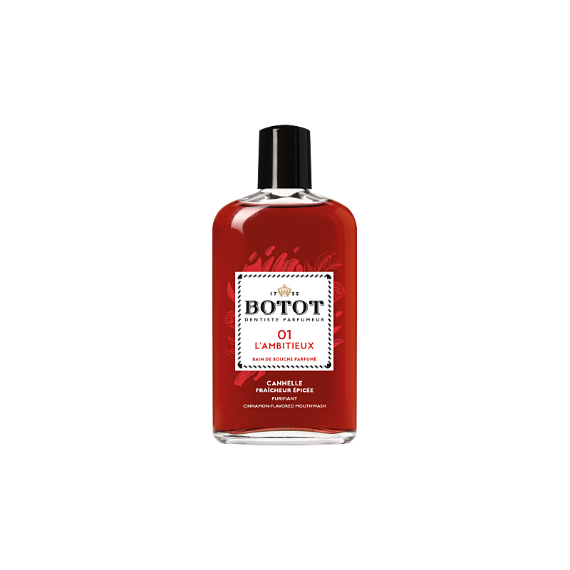 Botot – Bain de bouche Rouge, 250 ml