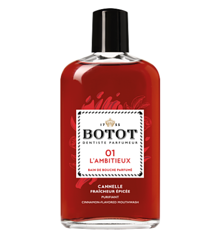Botot – Bain de bouche Rouge, 250 ml