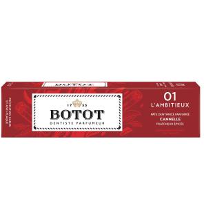 Botot – Dentifrice Rouge à la cannelle, 75 ml