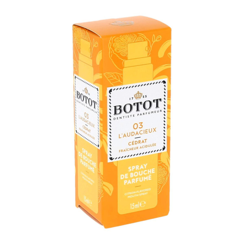 Botot – Spray de bouche au cédrat, 15 ml Botot – Spray de bouche au cédrat, 15 ml