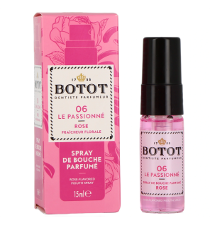 Botot – Spray de bouche parfumé à la rose, 15 ml