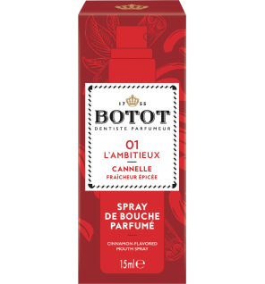 Botot – Spray de bouche parfumé à la cannelle, 15 ml