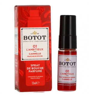 Botot – Spray de bouche parfumé à la cannelle, 15 ml