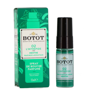 Botot – Spray de bouche parfumé à la menthe, 15 ml