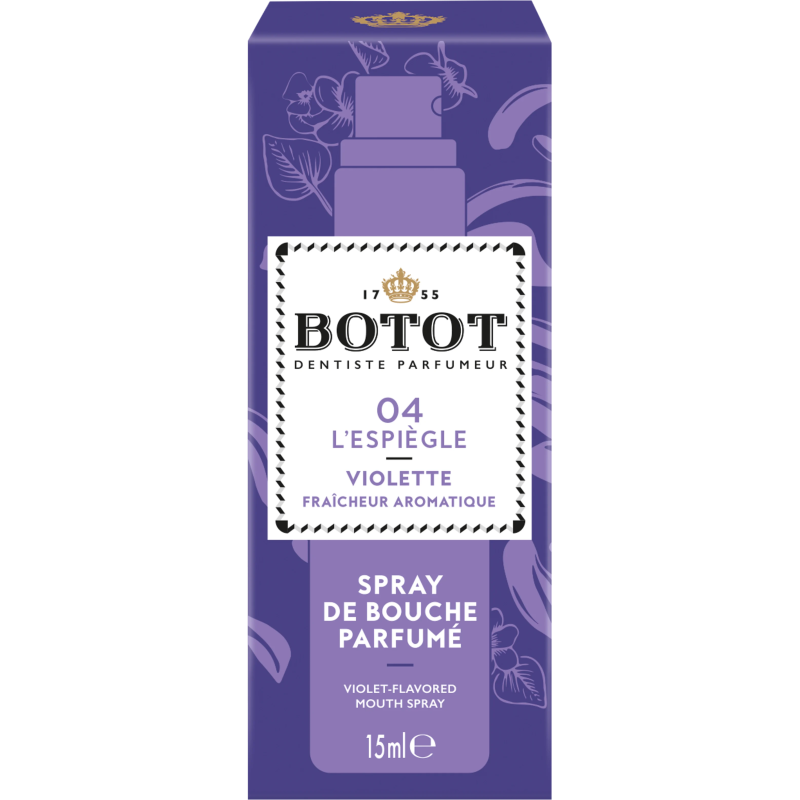 Botot – Spray de bouche parfumé aux essences naturelles, 15 ml Botot – Spray de bouche parfumé aux essences naturelles, 15 ml