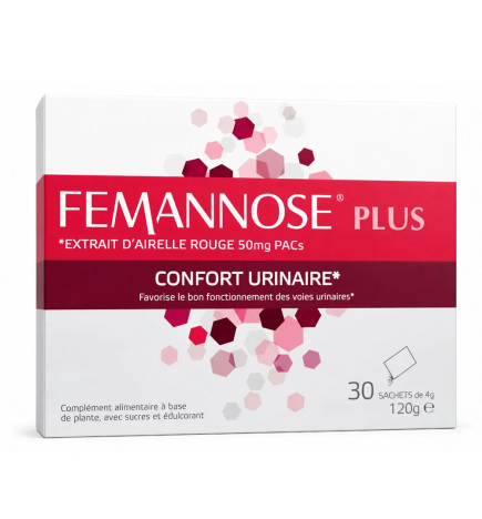Femannose – Plus Confort Urinaire, 30 sachets