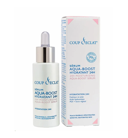 Coup D'Éclat – Sérum Aqua-Boost Hydratant 24h, 30 ml