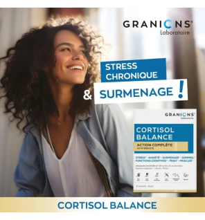 Laboratoire des Granions – Complexe Cortisol Balance, 60 comprimés