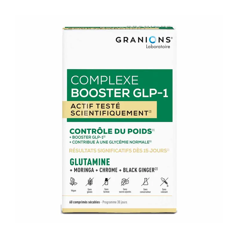 Laboratoire des Granions – L-Glutamine 3000 mg Ventre Plat Digestion, 120 comprimés Laboratoire des Granions – L-Glutamine 3000 mg Ventre Plat Digestion, 120 comprimés