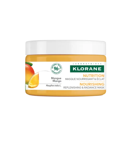 Klorane – Masque nourrissant et éclat à la mangue, 250 ml