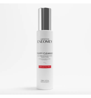 Eneomey – Purify Cleanser gel nettoyant exfoliant intense visage et corps, 100 ml