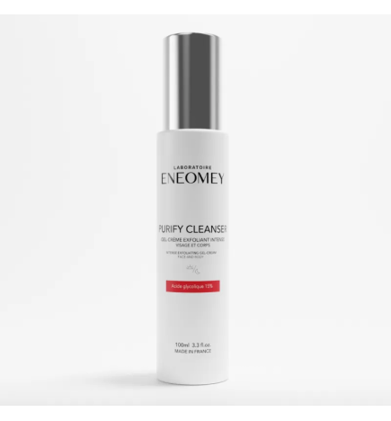 Eneomey – Purify Cleanser gel nettoyant exfoliant intense visage et corps, 100 ml