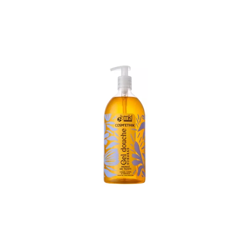 MKL Green Nature Cosm'Ethik – Gel douche surgras Monoï de Tahiti, 1 litre MKL Green Nature Cosm'Ethik – Gel douche surgras Monoï de Tahiti, 1 litre