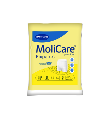 HARTMANN – MoliCare Premium Fixpants long leg, taille S, sachet de 5 pièces