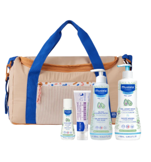 Mustela – Sac à langer 1er produits bébé, 4 produits