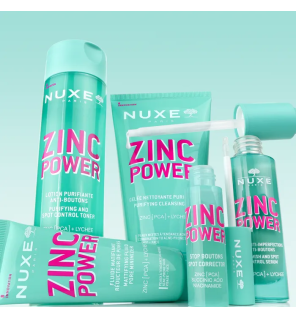 Nuxe – Zinc Power Gelée nettoyante purifiante visage et corps, 400 ml