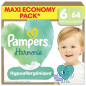 Pampers – Couches Harmonie MAXI PACK Taille 6, 64 couches