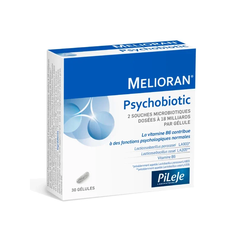 PiLeJe – Melioran Psychobiotic, 30 gélules