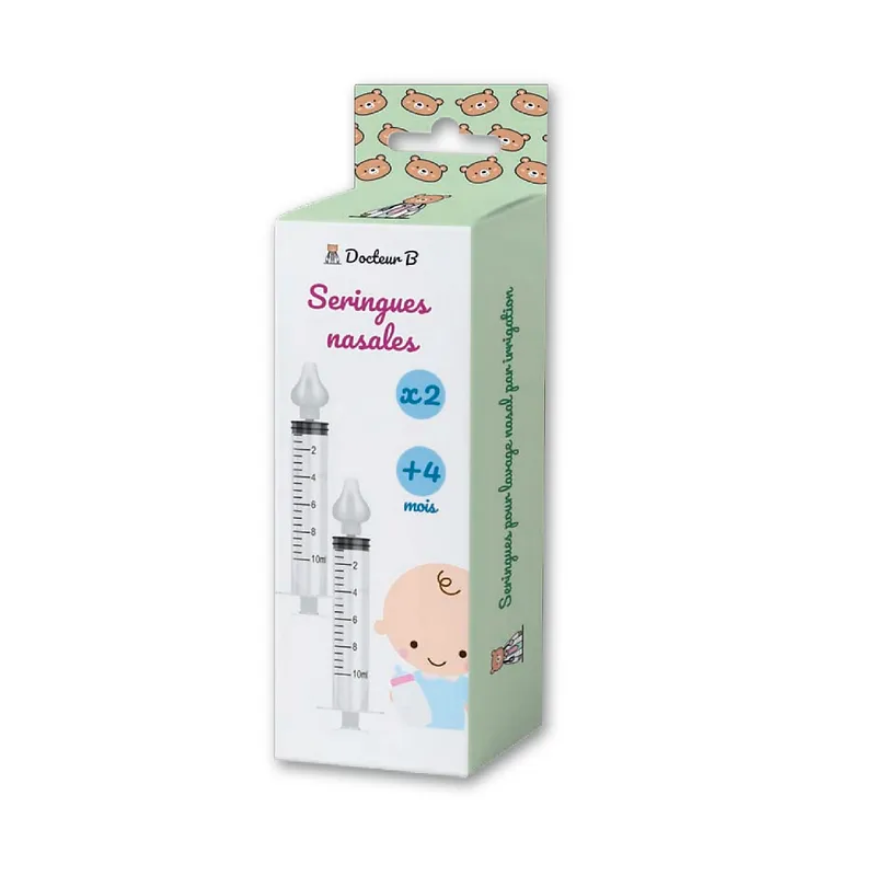 Le Comptoir Des Tendances – Seringues nasales pour bébé, 4 mois et plus, 2 unités Le Comptoir Des Tendances – Seringues nasales pour bébé, 4 mois et plus, 2 unités