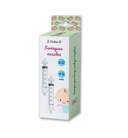 Le Comptoir Des Tendances – Seringues nasales pour bébé, 4 mois et plus, 2 unités
