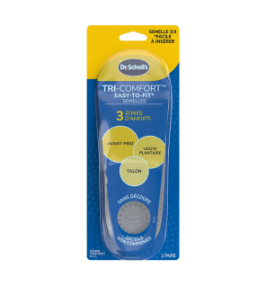 Scholl – Semelles Tri-Comfort, taille 2