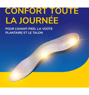 Scholl – Semelles Tri-Comfort, taille 1