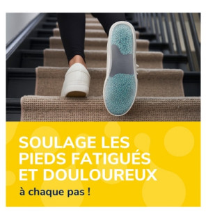 Scholl – 24H Énergie Semelles multi-usages, taille 2, 1 paire
