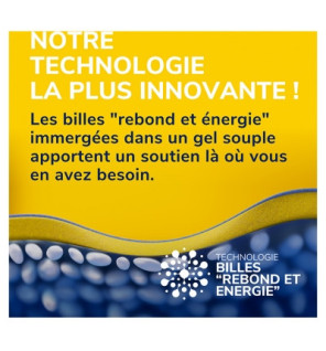 Scholl – 24H Énergie Semelles multi-usages, taille 2, 1 paire