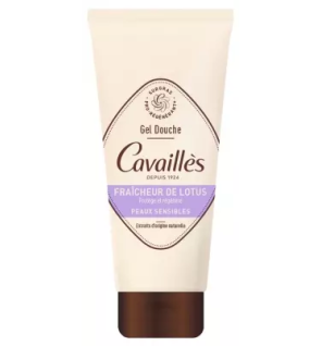 Cavaillès – Gel douche fraîcheur de lotus, 200 ml