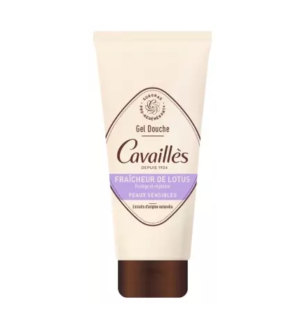 Cavaillès – Gel douche fraîcheur de lotus, 200 ml