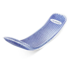 Lansinoh – Serviette réutilisable flexible post-accouchement apaisante froid/chaud, 1 serviette + 12 pochettes jetables