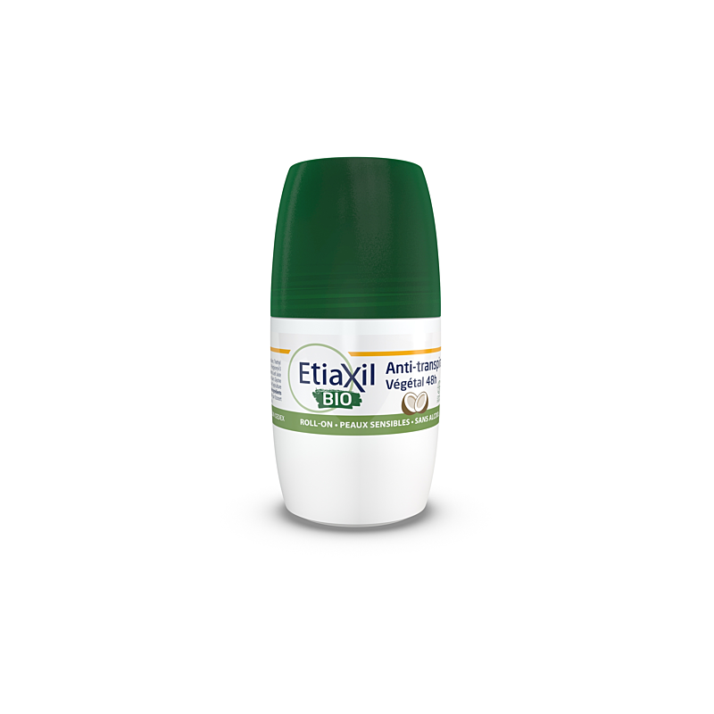 Etiaxil – Déodorant anti-transpirant végétal 48 h roll-on bio, 50 ml Etiaxil – Déodorant anti-transpirant végétal 48 h roll-on bio, 50 ml