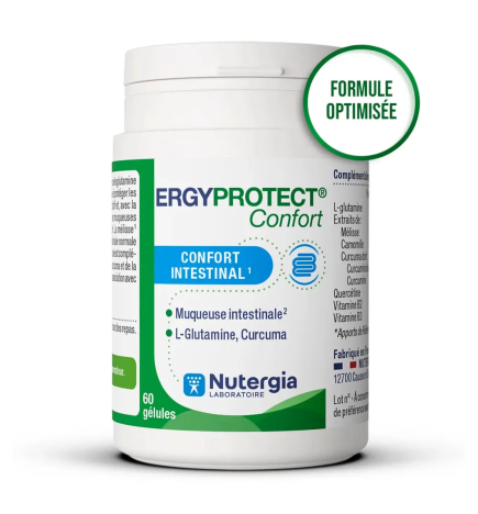 Nutergia – Ergyprotect Confort intestinal, 60 gélules