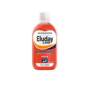 Eluday Care – Bain de bouche quotidien antiplaque, 500 ml