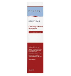 Dexeryl – Dexeclear crème hydratante réparatrice, 40 ml