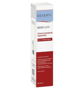 Dexeryl – Dexeclear crème hydratante réparatrice, 40 ml